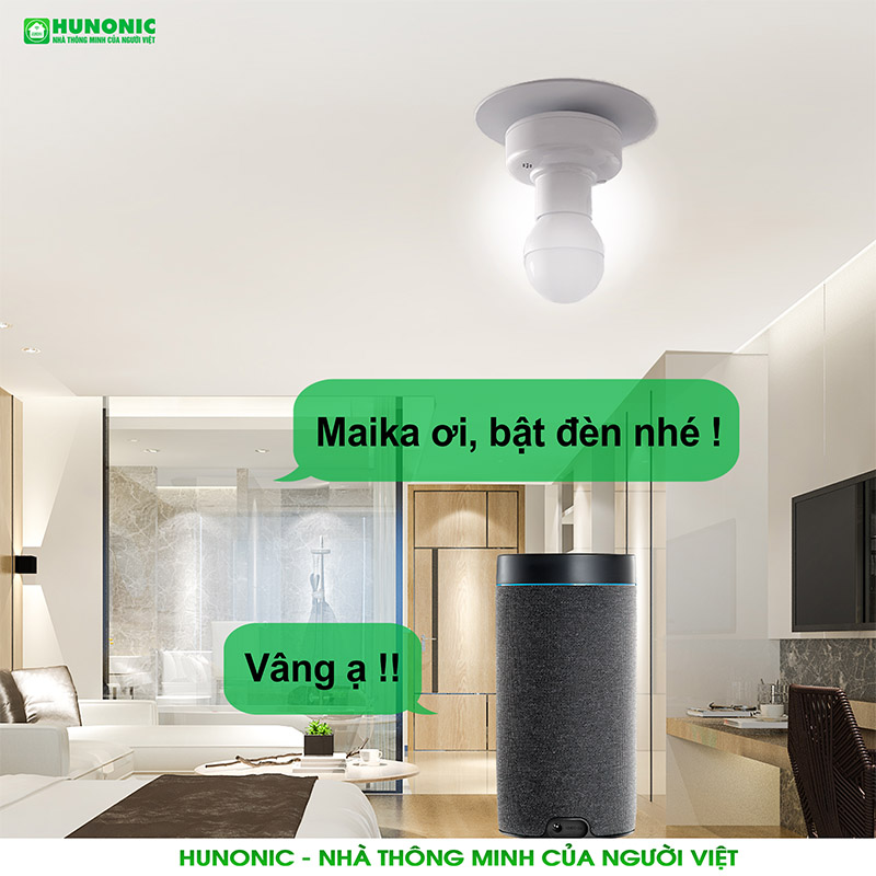 Đui Đèn Wifi Hunonic – Tối Ưu Hóa Trải Nghiệm Chiếu Sáng